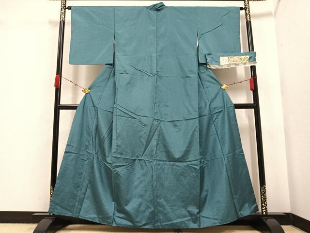 平和屋着物●本場染大島紬　霞文　堀之内織物謹製　証紙付き　正絹　逸品　AABA5231ph
