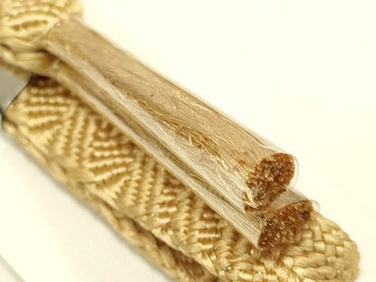 平和屋着物●和装小物　帯締め・帯揚げセット　流水文　暈し染め　金糸　金彩　逸品　未使用　AABA5283ay