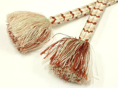平和屋着物●極上 有職組紐道明 帯締め 御岳組 宮内庁御用 国立博物館御用 東京芸術大学御用 逸品 AABA5380ay