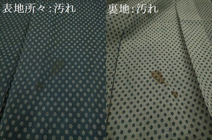 平和屋着物■上質な紬 花づくし 正絹 逸品 AABA5450sx