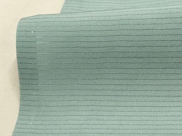 平和屋着物＊夏物 色無地 絽 白群色 正絹 逸品 AABA5514sx