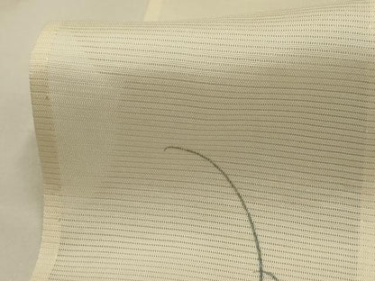 平和屋着物＊夏物　小紋　絽　藤花房　正絹　逸品　AABA5525sx