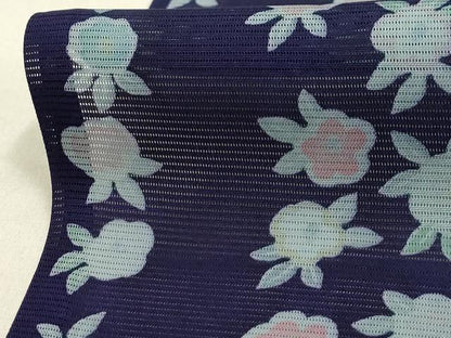 平和屋着物＊夏物 小紋 絽 花間道 正絹 逸品 AABA5528sx
