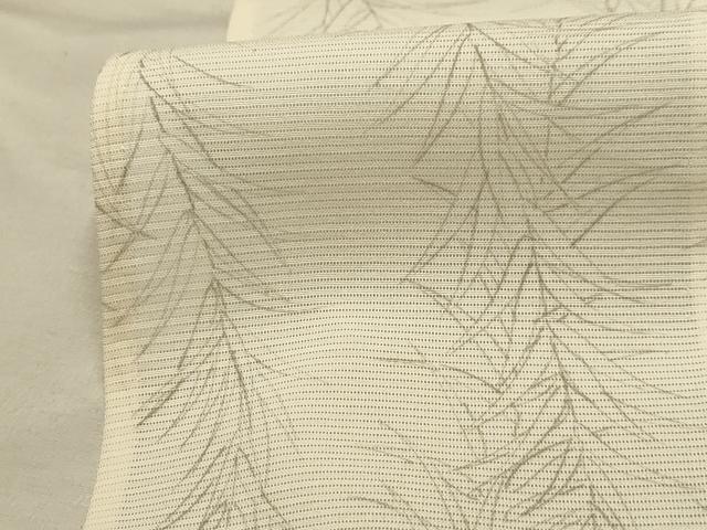 平和屋着物＊夏物 訪問着 絽 刺繍 葉尽くし 正絹 逸品 AABA5540sx