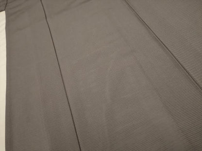 平和屋着物＊夏物 色無地 絽 源氏鼠色 正絹 逸品 AABA5545sx