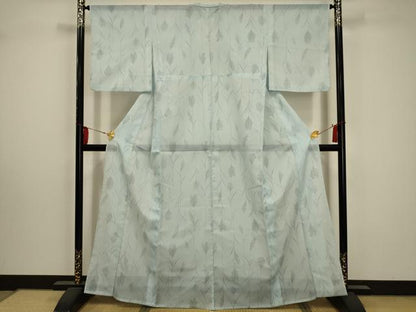 平和屋着物＊夏物 小紋 絽 芒 洗える着物 AABA5565sx