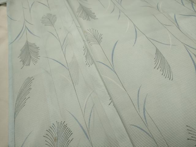 平和屋着物＊夏物 小紋 絽 芒 洗える着物 AABA5565sx