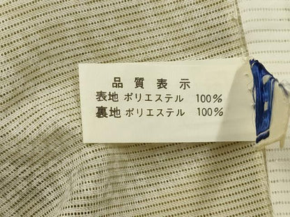平和屋着物＊夏物 小紋 絽 舞蝶文 洗える着物 AABA5568sx