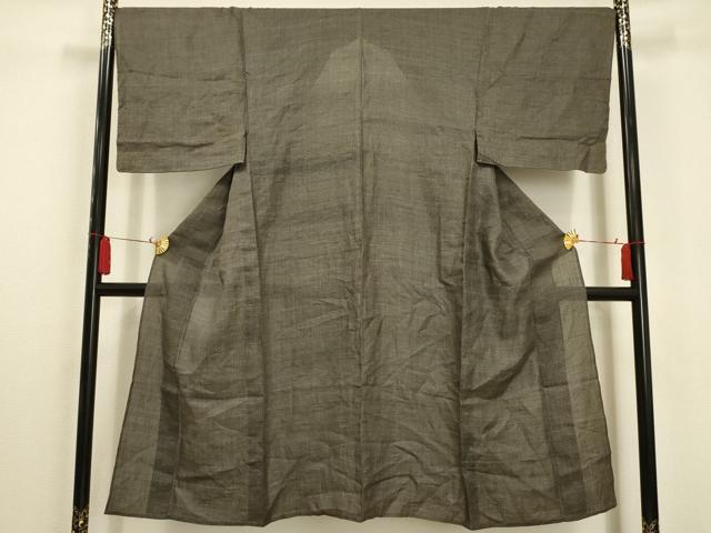 平和屋着物＊夏物 男性 上布 80亀甲 総詰め 麻 逸品 AABA5587sx