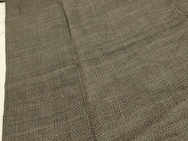 平和屋着物＊夏物 男性 上布 80亀甲 総詰め 麻 逸品 AABA5587sx