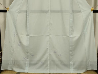 平和屋着物＊夏物 訪問着 絽 南天文 洗える着物 AABA5621sx