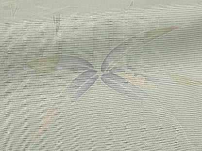 平和屋着物＊夏物 訪問着 絽 南天文 洗える着物 AABA5621sx