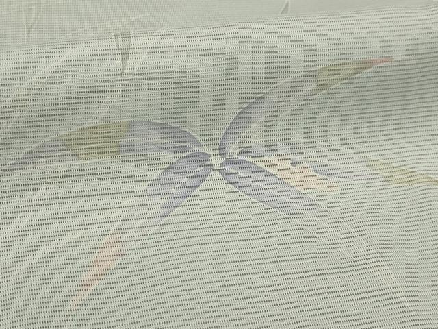平和屋着物＊夏物 訪問着 絽 南天文 洗える着物 AABA5621sx