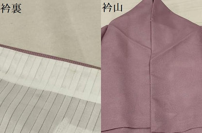 平和屋着物＊夏物 訪問着 絽 刺繍 流水花籬文 金糸 洗える着物 AABA5630sx