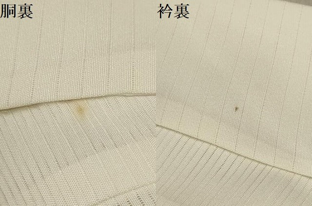 平和屋着物＊夏物 長襦袢 無双仕立て 絽 洗える着物 AABA5635sx