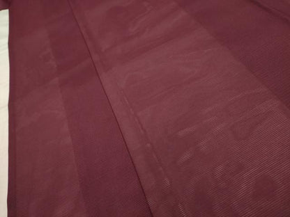 平和屋着物＊夏物 色無地 絽 浅蘇芳色 洗える着物 AABA5638sx