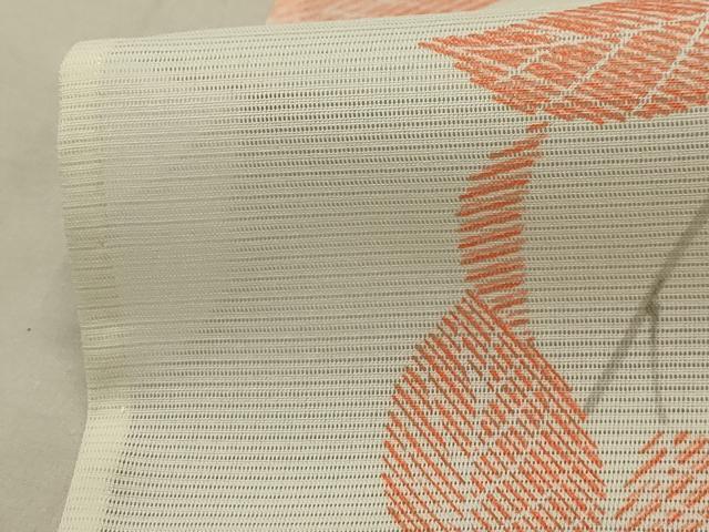 平和屋着物＊夏物　小紋　絽　南天文　洗える着物　AABA5660sx