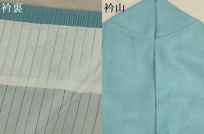 平和屋着物＊夏物 色無地 絽 空色 洗える着物 AABA5662sx