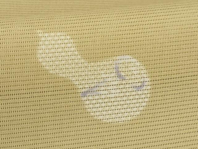 平和屋着物＊夏物 小紋 絽 瓢箪文 暈し染め 洗える着物 AABA5669sx