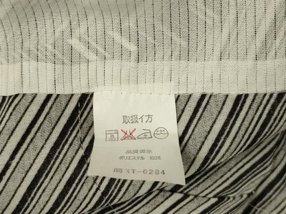 平和屋着物＊夏物 小紋 紗 斜縞 洗える着物 AABA5706sx