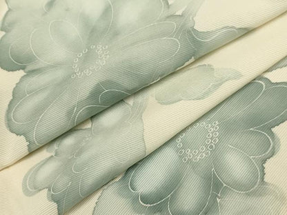 平和屋着物＊夏物 小紋 絽 草花文 正絹 逸品 AABA5717sx