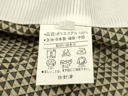 平和屋着物＊夏物 江戸小紋 絽 鱗文 洗える着物 未使用 AABA5718sx