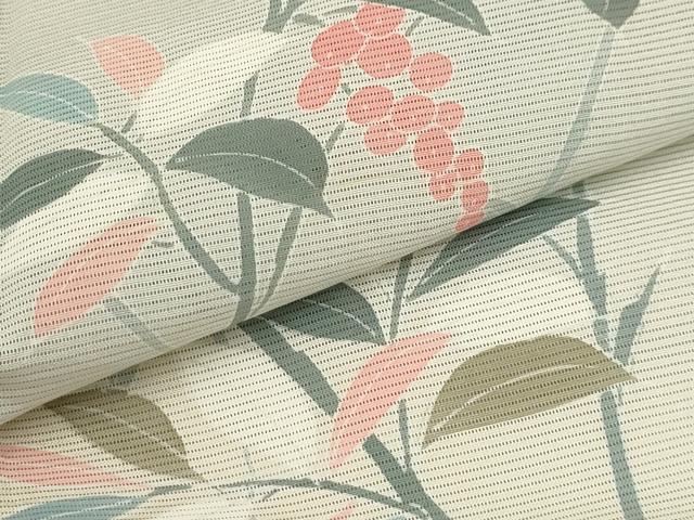 平和屋着物＊夏物 訪問着 絽 枝花文 正絹 逸品 AABA5754sx