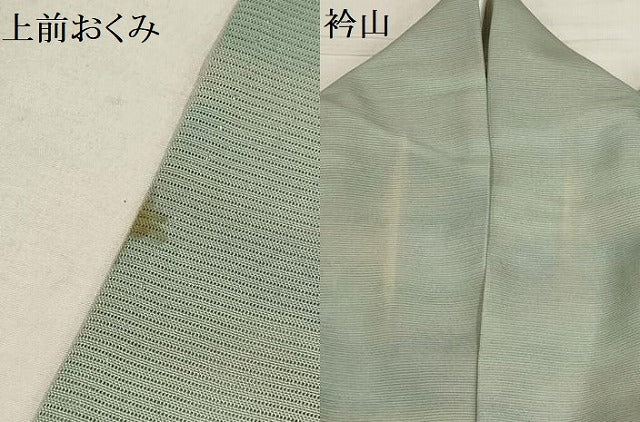 平和屋着物＊夏物 小紋 絽 霞文 暈し染め 正絹 逸品 AABA5758sx
