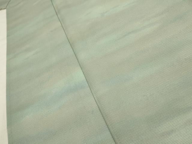 平和屋着物＊夏物 小紋 絽 霞文 暈し染め 正絹 逸品 AABA5758sx
