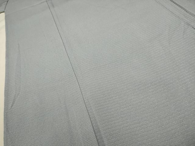 平和屋着物＊夏物 色無地 絽縮緬 秘色色 正絹 逸品 AABA5765sx