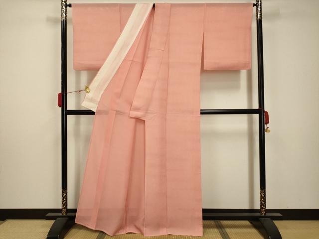 平和屋着物＊夏物 小紋 絽 霞文 正絹 逸品 AABA5767sx