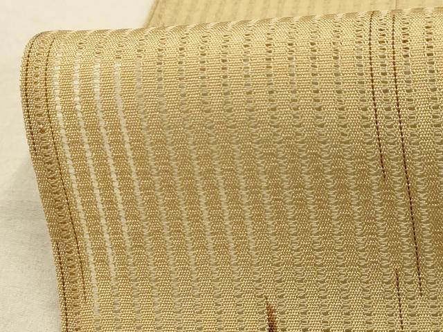 平和屋着物＊夏物 小紋 縦絽 霞文 正絹 逸品 AABA5772sx