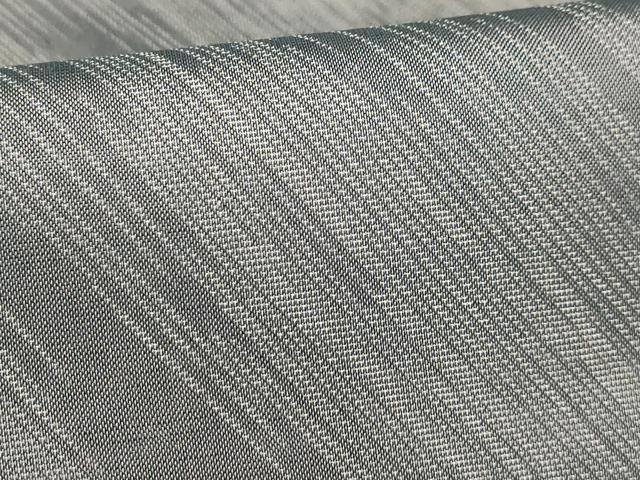 平和屋着物＊夏物 小紋 紗 霞文 ロング丈 正絹 逸品 AABA5777sx