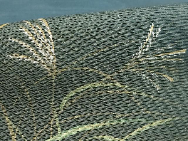 平和屋着物＊夏物 訪問着 絽 花丸文 金彩 正絹 逸品 AABA5778sx