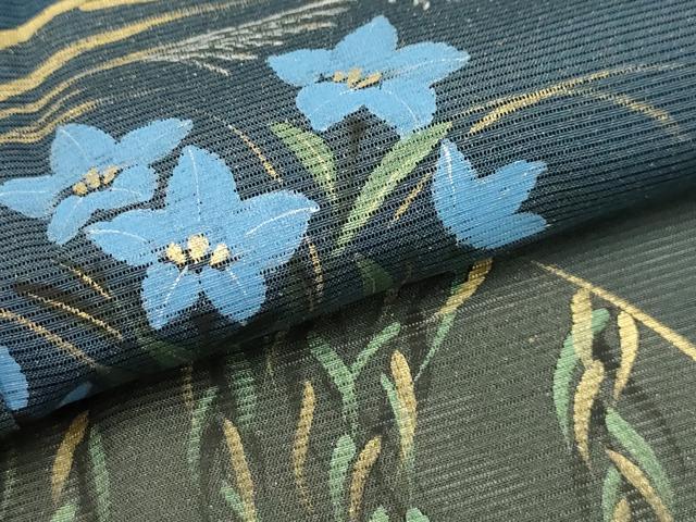 平和屋着物＊夏物 訪問着 絽 花丸文 金彩 正絹 逸品 AABA5778sx