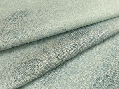 平和屋着物＊夏物 小紋 草花紋紗 暈し染め 正絹 逸品 AABA5784sx
