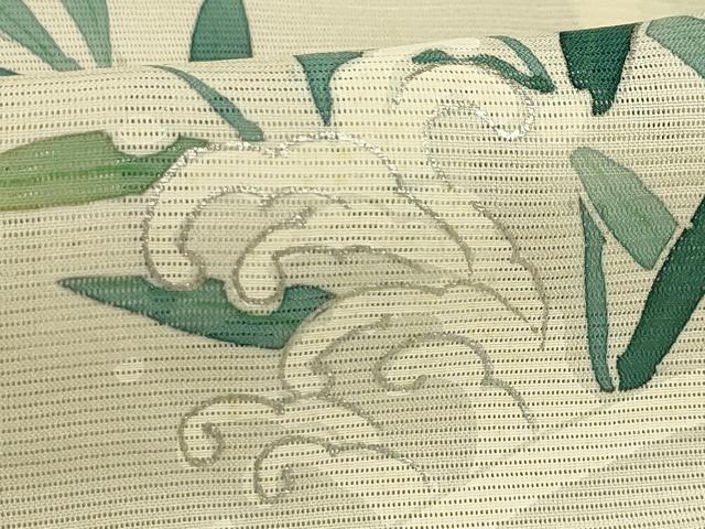 平和屋着物＊夏物 訪問着 絽 流水籬文 暈し染め 正絹 逸品 AABA5786sx