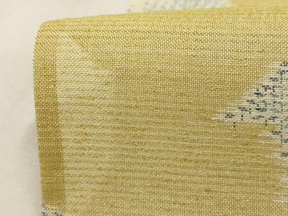 平和屋着物＊夏物 紗紬 更紗花文 正絹 逸品 AABA5788sx