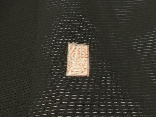 平和屋着物＊夏物 黒留袖 絽 作家物 風景文 金彩 正絹 逸品 AABA5790sx