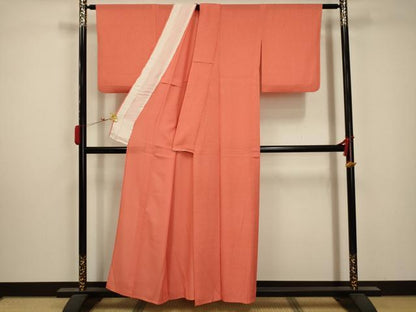 平和屋着物＊夏物 小紋 絽 霞文 正絹 逸品 AABA5794sx