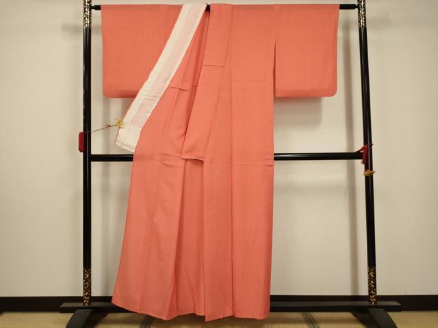 平和屋着物＊夏物 小紋 絽 霞文 正絹 逸品 AABA5794sx