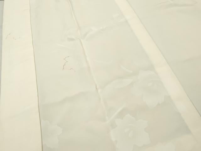 平和屋着物■長襦袢　無双仕立て　枝花文　暈し染め　正絹　逸品　AABA5993cs