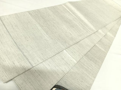 平和屋着物◎太鼓柄袋帯　紬地　幾何学文様　正絹　逸品　AABA6269yx