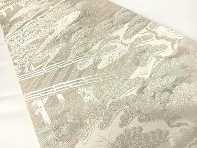平和屋着物◎六通柄袋帯　古京錦　二重引箔　正絹　逸品　AABA6273yx