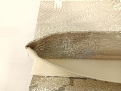平和屋着物◎六通柄袋帯　古京錦　二重引箔　正絹　逸品　AABA6273yx