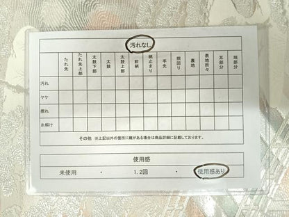 平和屋着物◎六通柄袋帯　古京錦　二重引箔　正絹　逸品　AABA6273yx