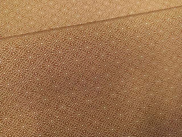 平和屋着物▽上質な小紋　単衣　作家物　七宝花文　正絹　逸品　CAAS2474xi 平和屋着物▽上質な小紋 単衣 作家物 七宝花文 正絹 逸品 CAAS2474xi