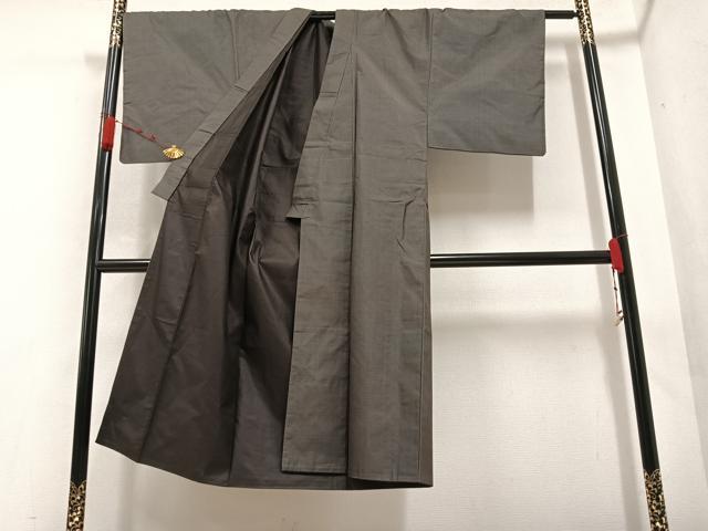 平和屋着物●男性 本場大島紬 アンサンブル 100亀甲 総詰め 正絹 逸品 AABA6406ph