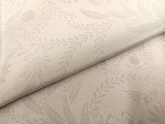 平和屋着物●上質な小紋 型染め 草花文 正絹 逸品 AABA6465ph