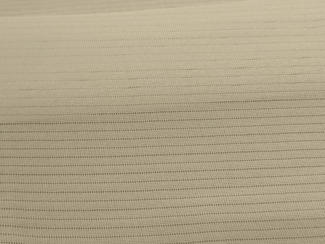 平和屋着物＊夏物 長襦袢 絽 鳥の子色 半衿刺繍 正絹 逸品 AABA6491jd